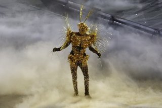 Le Valaisan Kevin Germanier a conçu les costumes de la cérémonie de clôture des JO de Paris.